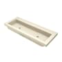 Native Trails NativeStone 48" Rectangular Concrete Drop In Bathroom Sink Sand