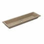 Native Trails NativeStone 49" Rectangular Concrete Undermount Bathroom Sink Earth