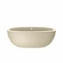 Native Trails NativeStone 62" Free Standing Concrete Soaking Tub with Center Drain and Overflow Sand