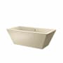 Native Trails NativeStone 66" Free Standing Concrete Soaking Tub with Center Drain and Overflow Sand
