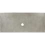 Native Trails NativeStone 48" Concrete Vanity Top - Vessel Cutout Ash