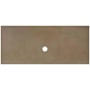 Native Trails NativeStone 48" Concrete Vanity Top - Vessel Cutout Earth