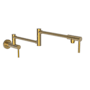 Newport Brass Seager 4.5 GPM Wall Mounted Single Hole Pot Filler Satin Bronze (PVD)