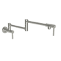 Newport Brass Seager 4.5 GPM Wall Mounted Single Hole Pot Filler Satin Nickel (PVD)