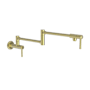 Newport Brass Jeter 4.5 GPM Wall Mounted Single Hole Pot Filler Satin Brass (PVD)