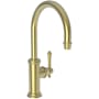 Newport Brass Chesterfield 1.8 GPM Single Hole Bar Faucet with Single Lever Handle Satin Brass (PVD)