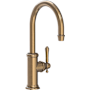 Newport Brass Chesterfield 1.8 GPM Single Hole Bar Faucet with Single Lever Handle Antique Brass