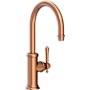 Newport Brass Chesterfield 1.8 GPM Single Hole Bar Faucet with Single Lever Handle Antique Copper