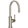 Newport Brass Chesterfield 1.8 GPM Single Hole Bar Faucet with Single Lever Handle Antique Nickel