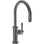 Newport Brass Chesterfield 1.8 GPM Single Hole Bar Faucet with Single Lever Handle Midnight Chrome
