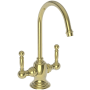 Newport Brass Nadya 1.5 GPM Hot and Cold Water Dispenser Polished Brass Uncoated (Living)