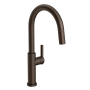Newport Brass East Linear 1.8 GPM Single Hole Pull Down Kitchen Faucet English Bronze