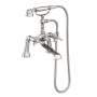 Newport Brass Miro Tub Filler - Includes Hand Shower Polished Nickel (PVD)