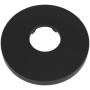 Newport Brass Tub and Shower Arm Flange Flat Black