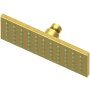 Newport Brass Tub and Shower 1.8 GPM Single Function Rain Shower Head Satin Brass (PVD)