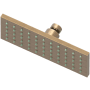 Newport Brass Tub and Shower 1.8 GPM Single Function Rain Shower Head Antique Brass