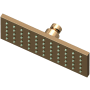 Newport Brass Tub and Shower 1.8 GPM Single Function Rain Shower Head French Gold (PVD)
