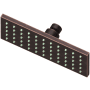 Newport Brass Tub and Shower 1.8 GPM Single Function Rain Shower Head Venetian Bronze