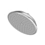 Newport Brass Tub and Shower 1.8 GPM Single Function Rain Shower Head with Installation Hardware Included Polished Chrome
