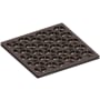 Newport Brass Decorative Drains 4" Square Shower Drain Grid English Bronze