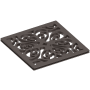 Newport Brass Decorative Drains 4" Square Shower Drain Grid Oil Rubbed Bronze
