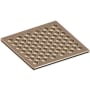 Newport Brass 4-1/16" Grid Shower Drain Cover Only Antique Brass