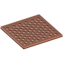 Newport Brass 4-1/16" Grid Shower Drain Cover Only Antique Copper