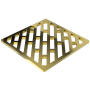 Newport Brass 4-1/16" Grid Shower Drain Cover Only Forever Brass (PVD)
