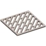 Newport Brass 4-1/16" Grid Shower Drain Cover Only Satin Nickel