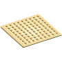 Newport Brass 6" Square Shower Drain Grid Forever Brass (PVD)