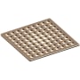 Newport Brass 6" Square Shower Drain Grid Antique Brass