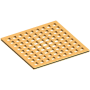 Newport Brass 6" Square Shower Drain Grid Satin Bronze (PVD)