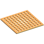 Newport Brass 6" Square Shower Drain Grid Satin Gold (PVD)