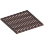 Newport Brass 6" Square Shower Drain Trim - Less Drain Throat Venetian Bronze