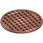 Newport Brass 4" Round Shower Drain Antique Copper
