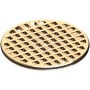 Newport Brass 4" Round Shower Drain French Gold (PVD)