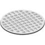 Newport Brass 4" Round Shower Drain Matte White