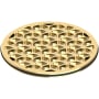 Newport Brass 4" Round Shower Drain Grid Forever Brass (PVD)