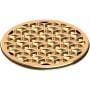 Newport Brass 4" Round Shower Drain Grid Polished Brass Uncoated (Living)