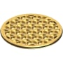 Newport Brass 4" Round Shower Drain Grid Satin Brass (PVD)