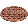 Newport Brass 4" Round Shower Drain Grid Antique Copper