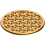 Newport Brass 4" Round Shower Drain Grid Satin Bronze (PVD)