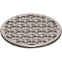 Newport Brass 4" Round Shower Drain Grid Satin Nickel