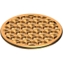 Newport Brass 4" Round Shower Drain Grid Satin Gold (PVD)