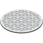 Newport Brass 4" Round Shower Drain Grid Matte White