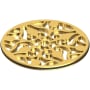 Newport Brass 4" Round Solid Brass Shower Drain Satin Brass (PVD)