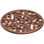 Newport Brass 4" Round Solid Brass Shower Drain Antique Copper