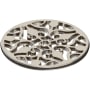 Newport Brass 4" Round Solid Brass Shower Drain Antique Nickel