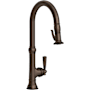 Newport Brass Jacobean 1.8 GPM Single Hole Pull Down Kitchen Faucet English Bronze