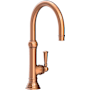 Newport Brass Jacobean 1.8 GPM Single Hole Bar Faucet with Single Lever Handle Antique Copper